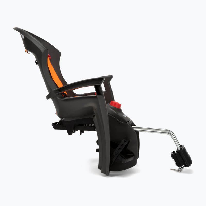Hamax Siesta children's bike seat black and orange 552502_HAM 2