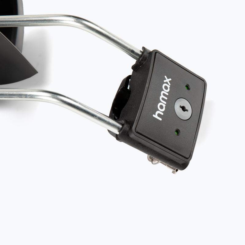 Hamax Siesta children's bike seat black and orange 552502_HAM 4