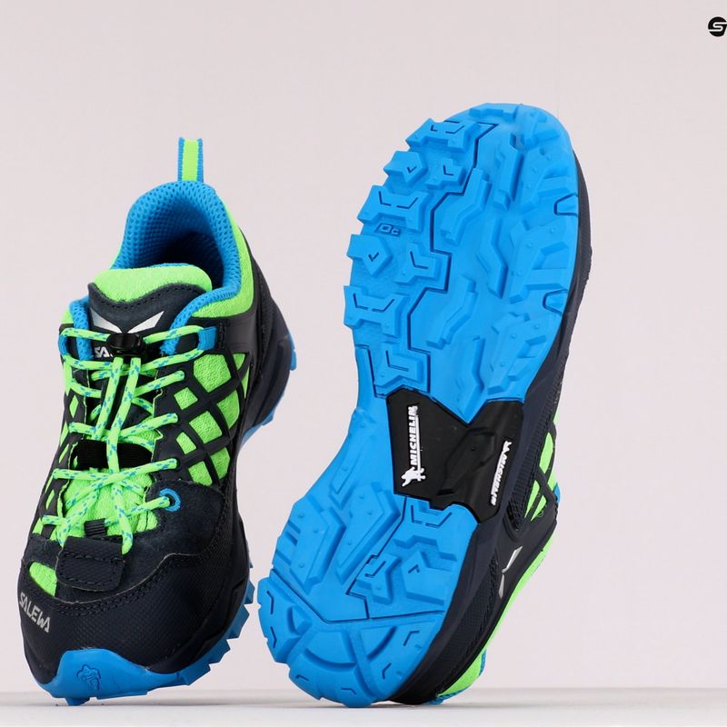 Salewa Wildfire children's trekking boots blue-green 00-0000064007 9
