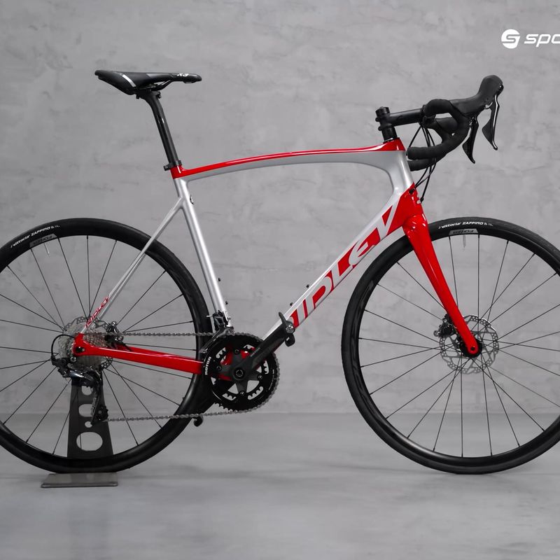 Ridley Fenix SL Disc Ultegra FSD08Cs silver-red road bike SBIFSDRID545 15