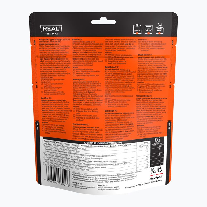Freeze-dried food Real Turmat Beef Stew 128 g 2