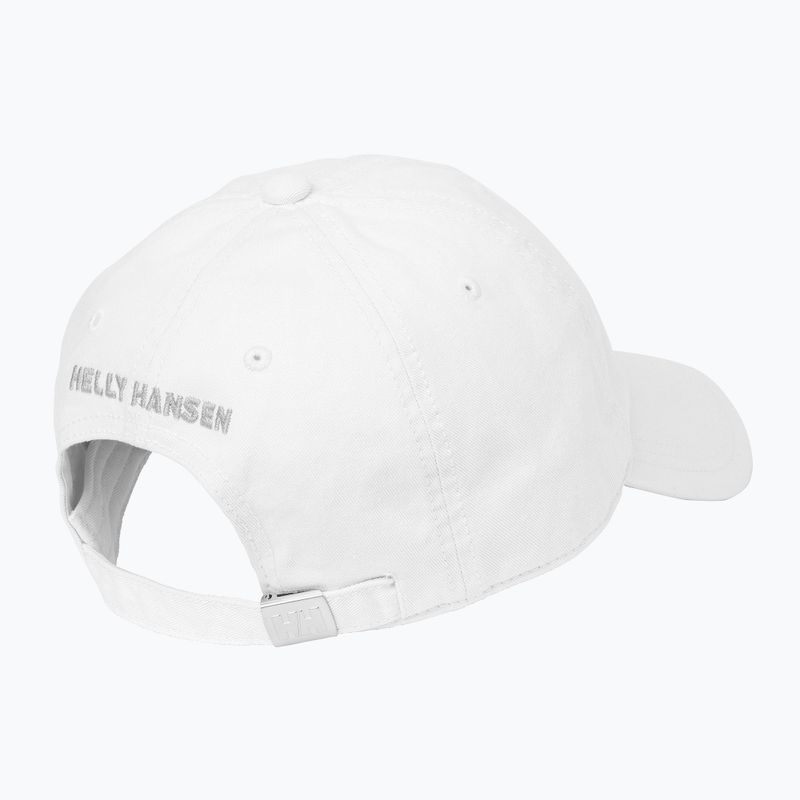 Helly Hansen Logo baseball cap white 2