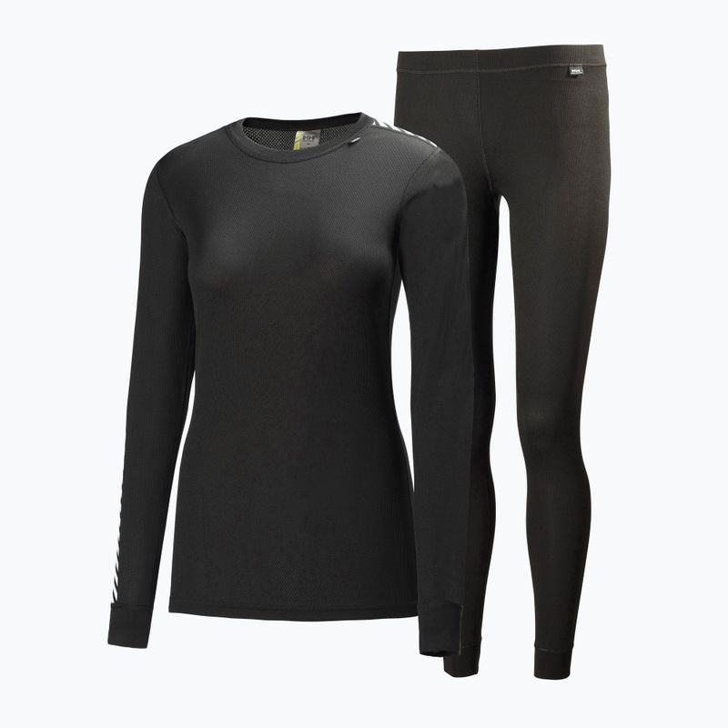 Women's thermal underwear set Helly Hansen HH Comfort Light black