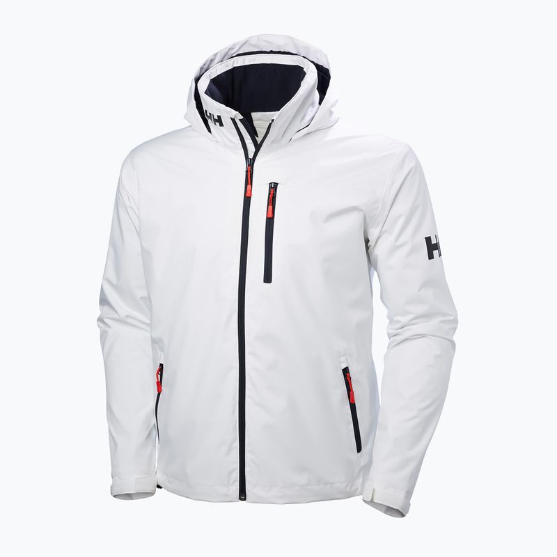 Men's Helly Hansen Crew Hooded Midlayer Jacket White 33874_001 6
