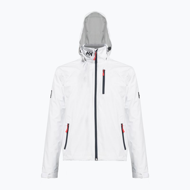 Men's Helly Hansen Crew Hooded Midlayer Jacket White 33874_001
