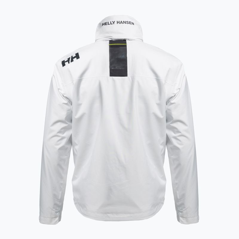 Men's Helly Hansen Crew Hooded Midlayer Jacket White 33874_001 2