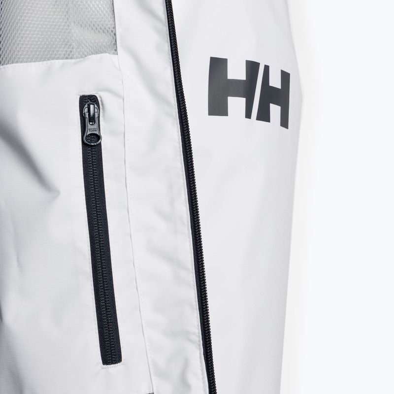 Men's Helly Hansen Crew Hooded Sailing Jacket White 33875_001 5