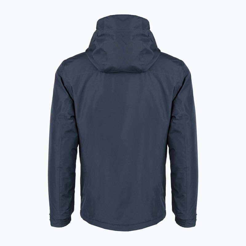 Men's Helly Hansen Dubliner Insulated rain jacket navy 2