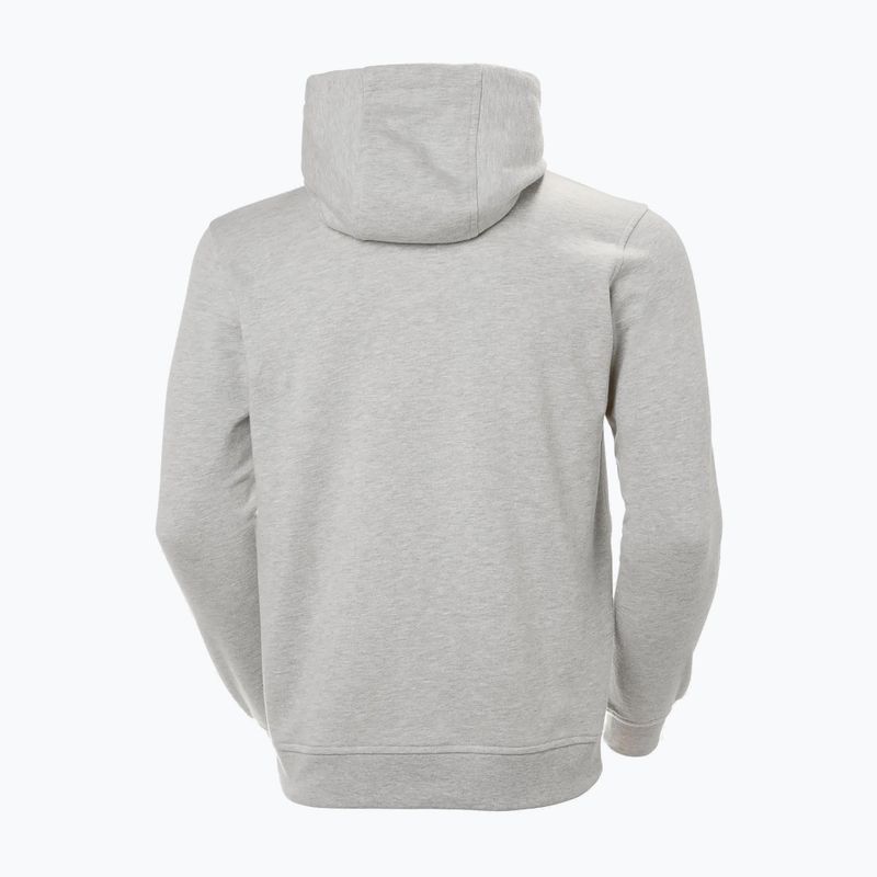 Men's Helly Hansen HH Logo Hoodie grey/melange 2