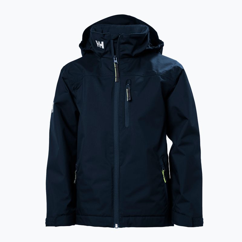 Children's Helly Hansen Crew Midlayer Sail jacket navy