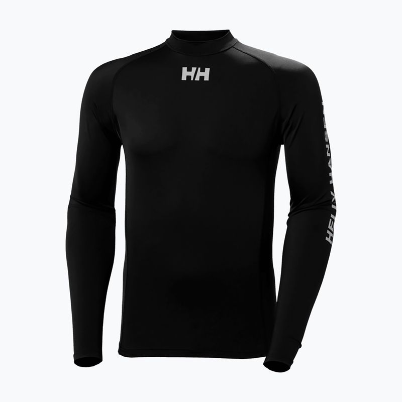 Men's longsleeve Helly Hansen Waterwear Rashguard black 3
