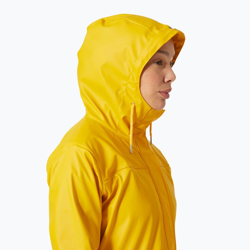 Women's Helly Hansen Moss Rain Coat essential yellow 3