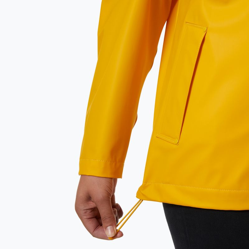 Helly Hansen women's sailing jacket Moss essential yellow 4