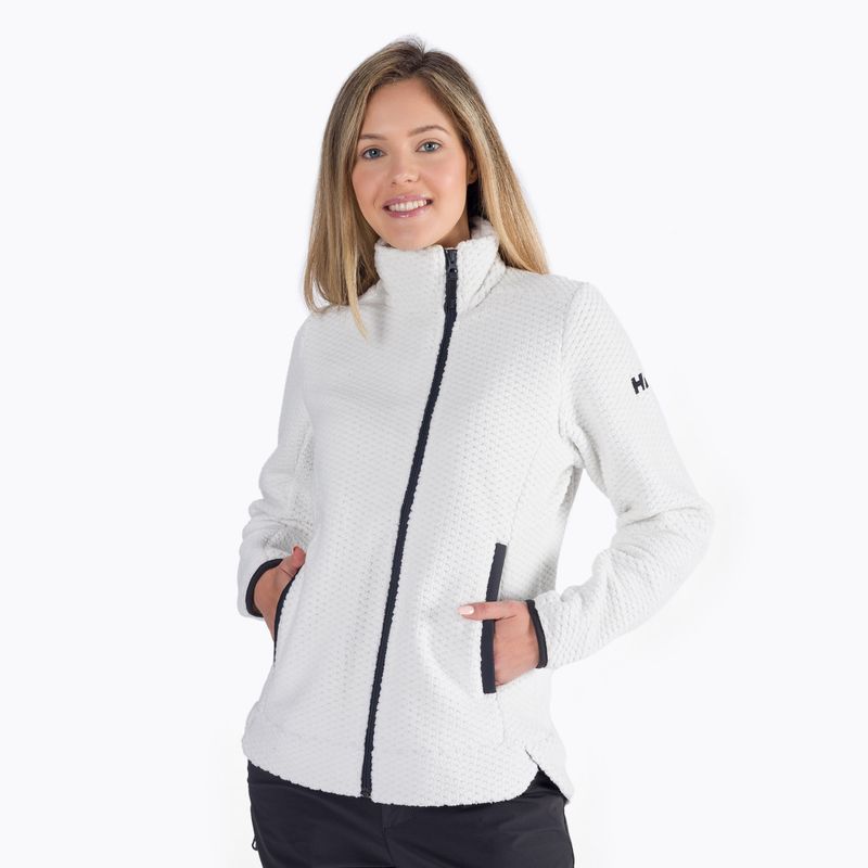 Helly Hansen women's Lyra fleece sweatshirt white 51860_011