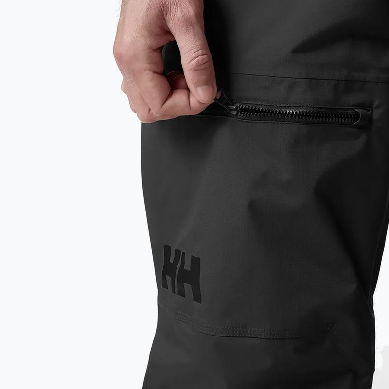 Helly Hansen men's ski trousers Sogn Cargo black 3