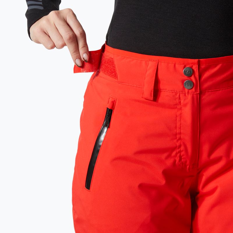Women's ski trousers Helly Hansen Legendary Insulated alert red 3