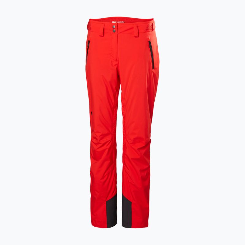 Women's ski trousers Helly Hansen Legendary Insulated alert red 7