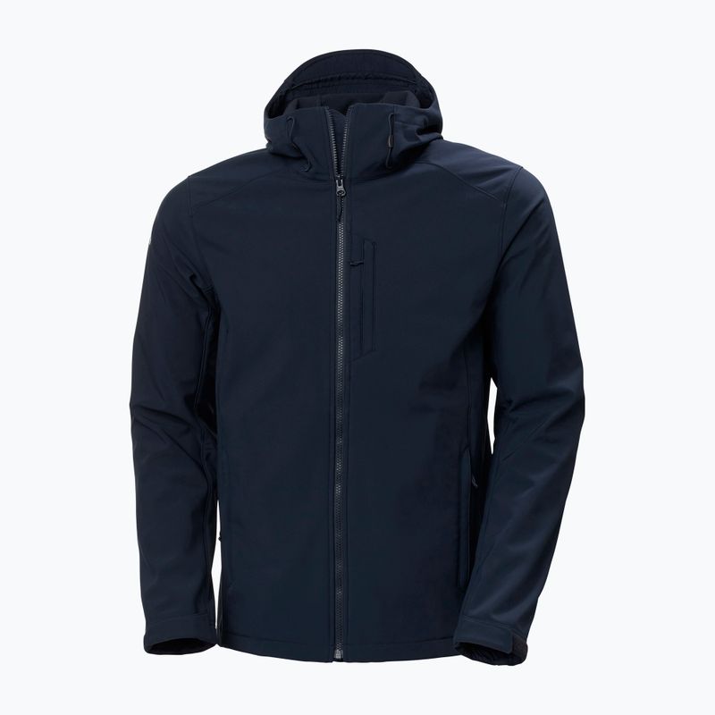 Helly Hansen men's Paramount Hooded softshell jacket navy blue 62987_990 3