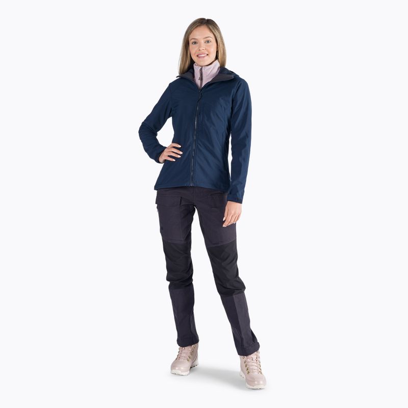 Helly Hansen women's softshell jacket Paramount Hood navy blue 62988_597 7