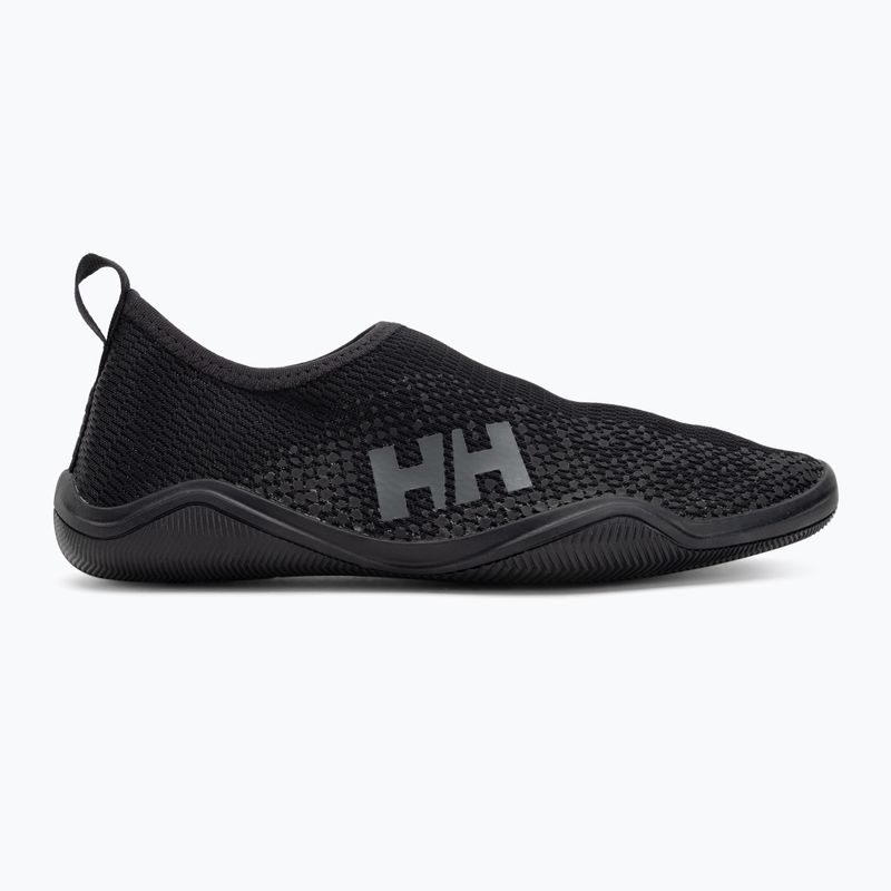Helly Hansen Crest Watermoc women's water shoes black / charcoal 2