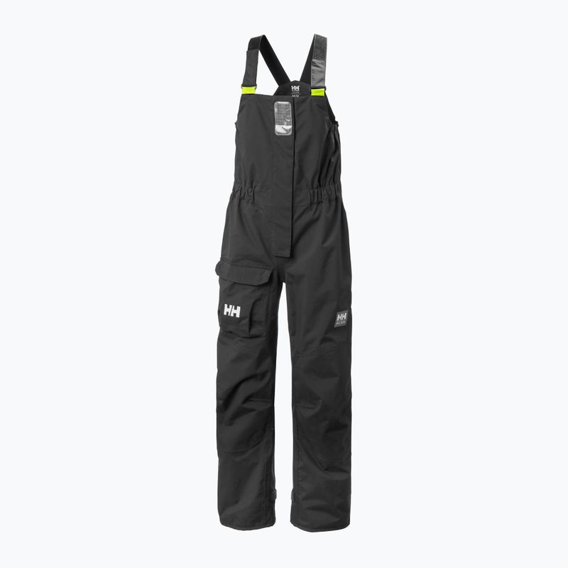 Helly Hansen women's sailing trousers Pier 3.0 Bib ebony