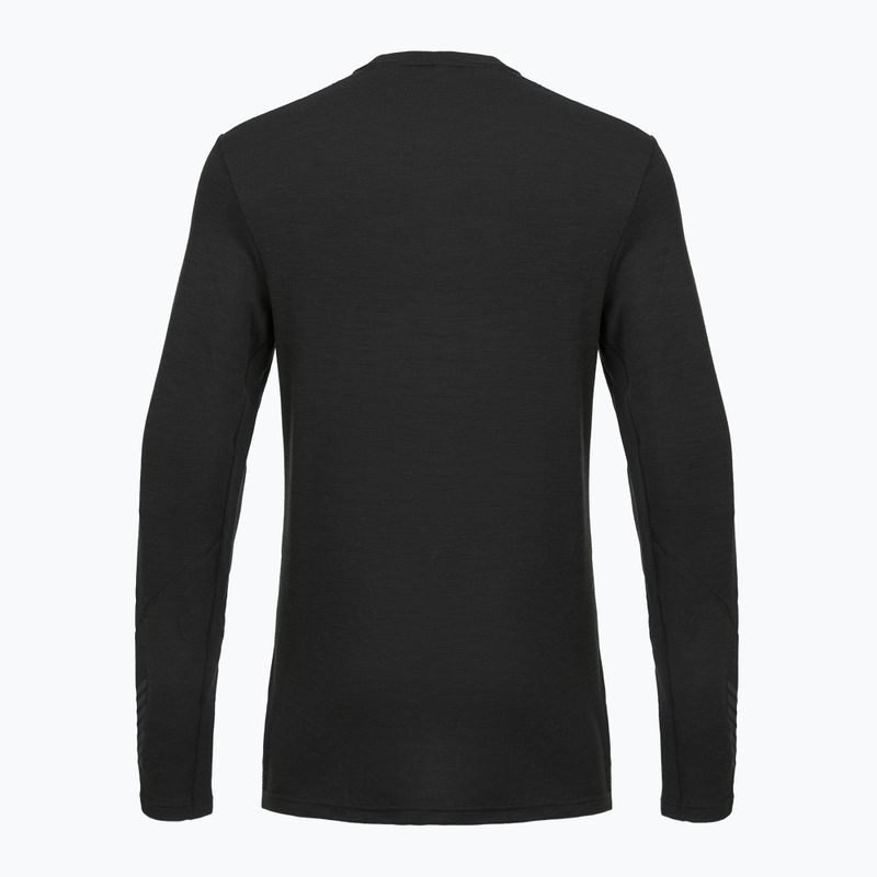 Men's thermal active sweatshirt Helly Hansen Lifa Merino Midweight Crew black 2