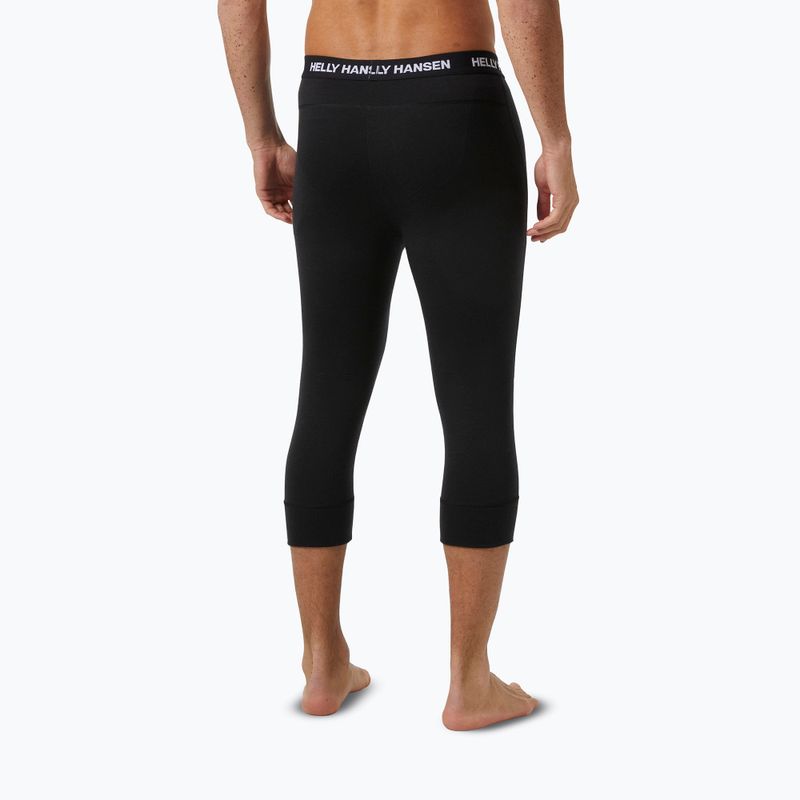 Men's thermal trousers Helly Hansen Lifa Merino Midweight 3/4 black 2