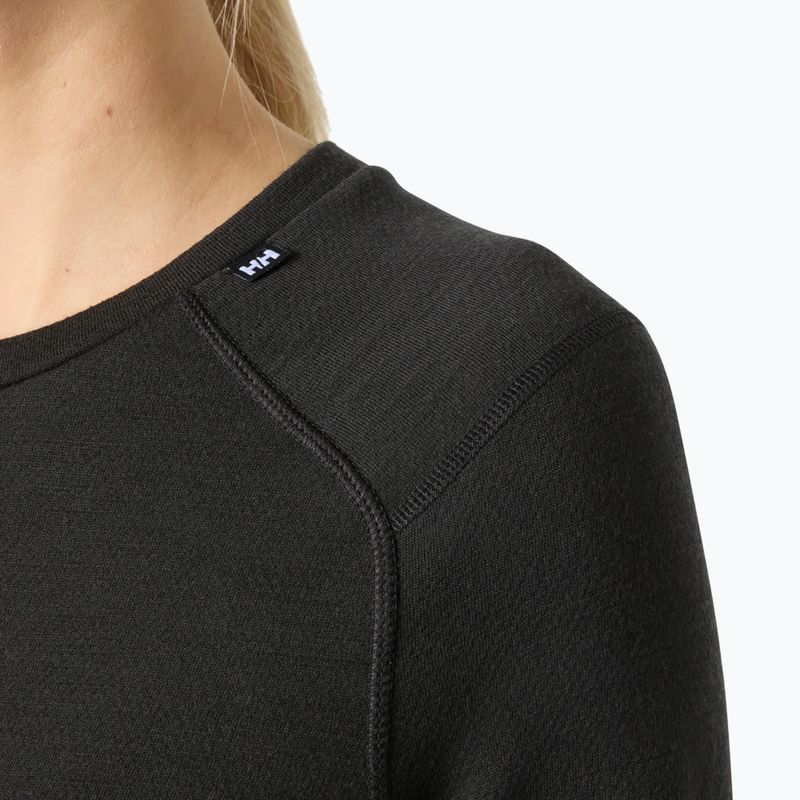 Women's thermal sweatshirt Helly Hansen Lifa Merino Midweight black 3