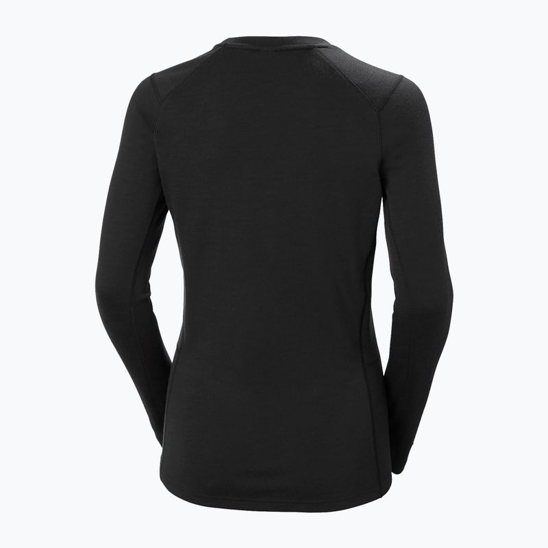 Women's thermal sweatshirt Helly Hansen Lifa Merino Midweight black 6