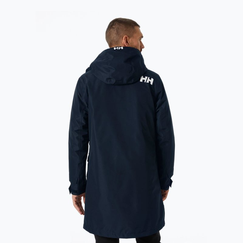 Men's Helly Hansen Rigging Coat rain jacket navy 2