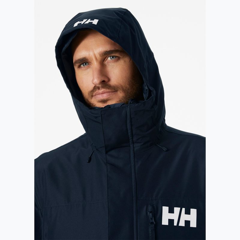 Men's Helly Hansen Rigging Coat rain jacket navy 3