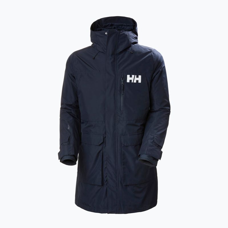 Men's Helly Hansen Rigging Coat rain jacket navy 7