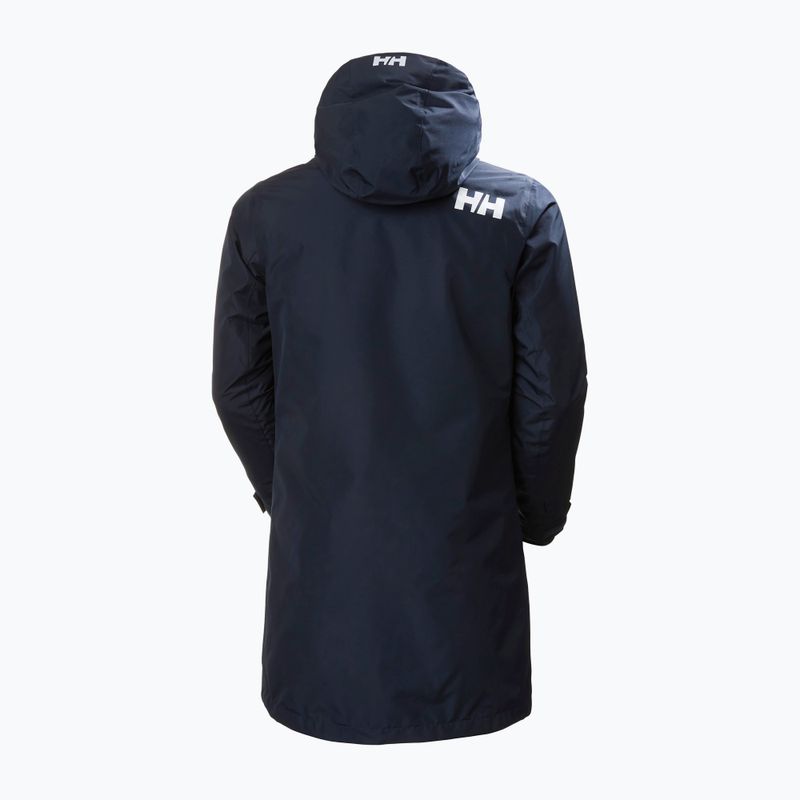 Men's Helly Hansen Rigging Coat rain jacket navy 8