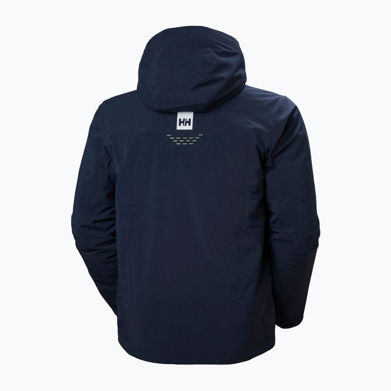 Men's ski jacket Helly Hansen Alpha Lifaloft navy 9