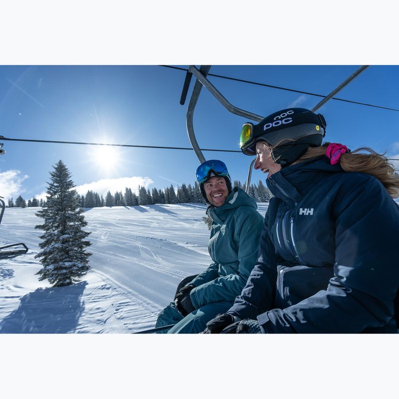 Women's ski jacket Helly Hansen Alphelia Lifaloft navy 3