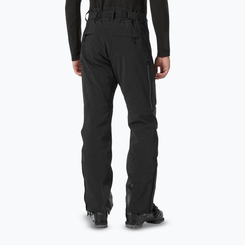 Men's ski trousers Helly Hansen Alpha Lifaloft black 2