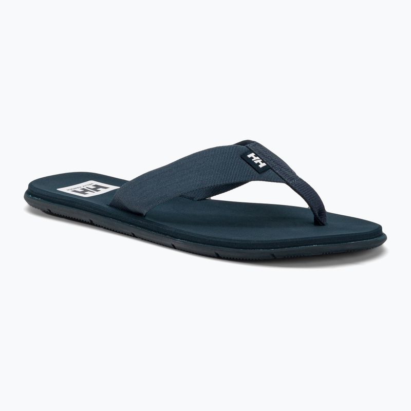 Helly Hansen men's Logo flip flops navy blue 11600_597