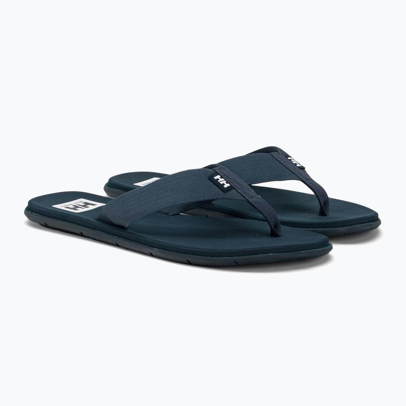 Helly Hansen men's Logo flip flops navy blue 11600_597 4