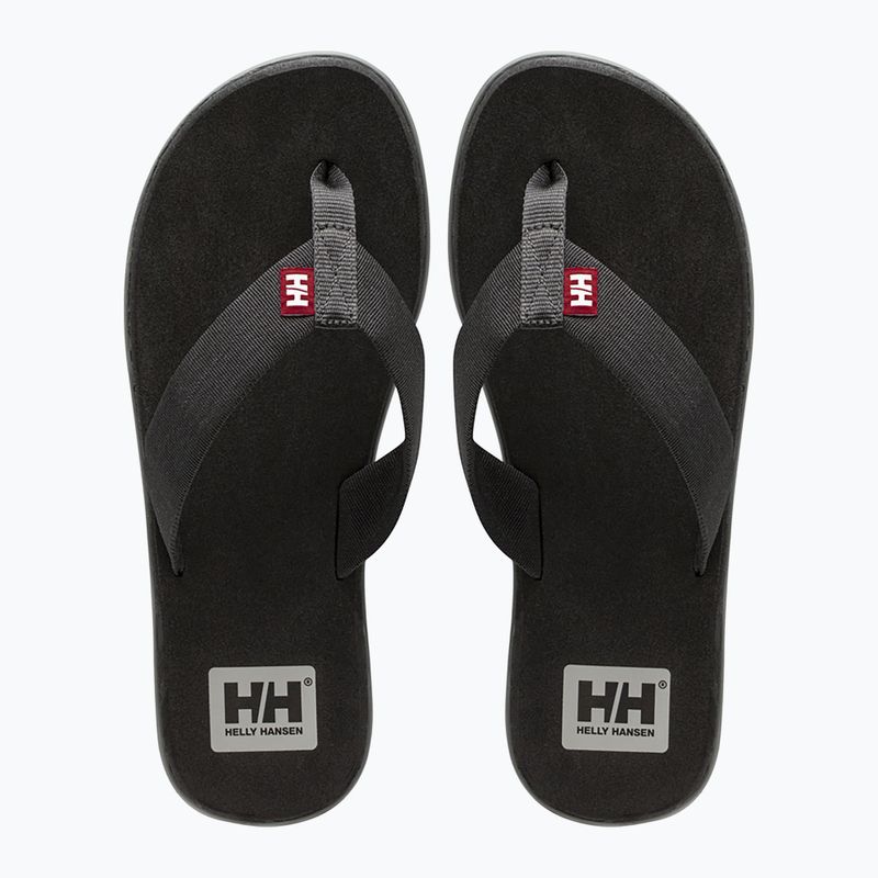 Men's Helly Hansen Logo flip flops black 11600_993 13