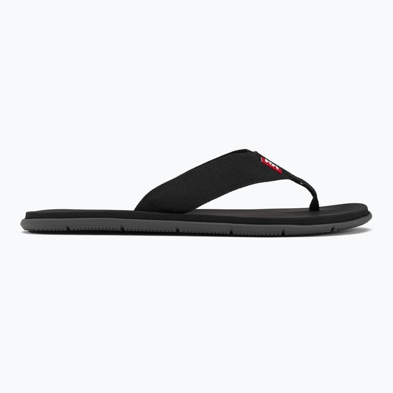 Men's Helly Hansen Logo flip flops black 11600_993 2