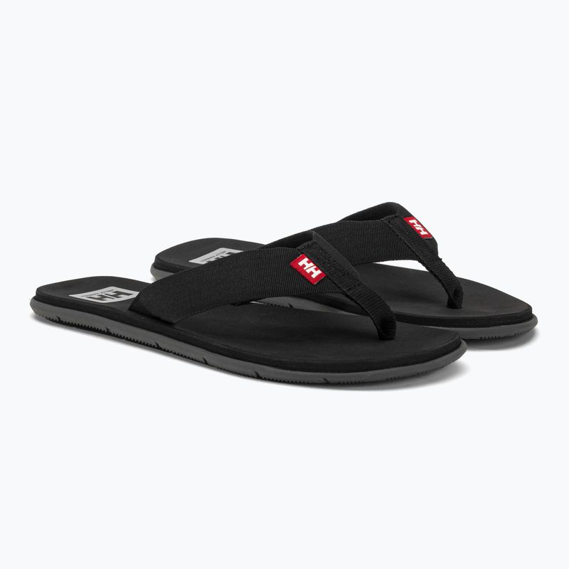 Men's Helly Hansen Logo flip flops black 11600_993 4