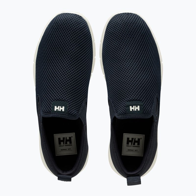 Helly Hansen men's nautical shoes Ahiga Slip-On navy / off white 12
