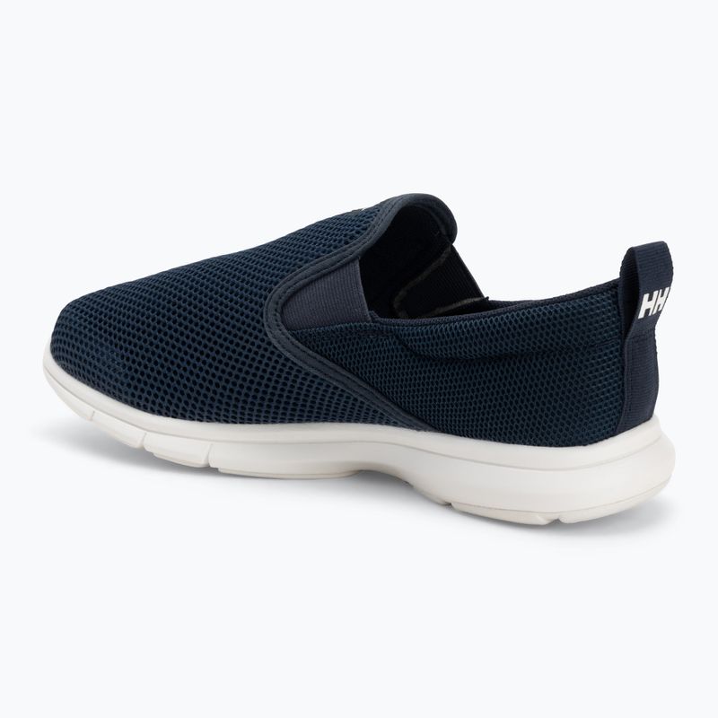 Helly Hansen men's nautical shoes Ahiga Slip-On navy / off white 3