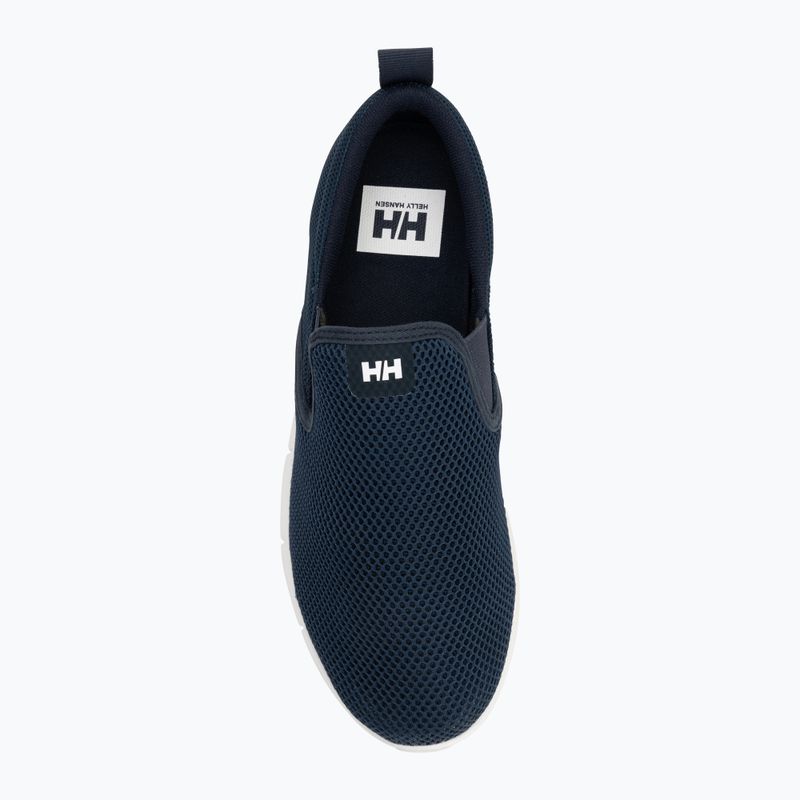 Helly Hansen men's nautical shoes Ahiga Slip-On navy / off white 5