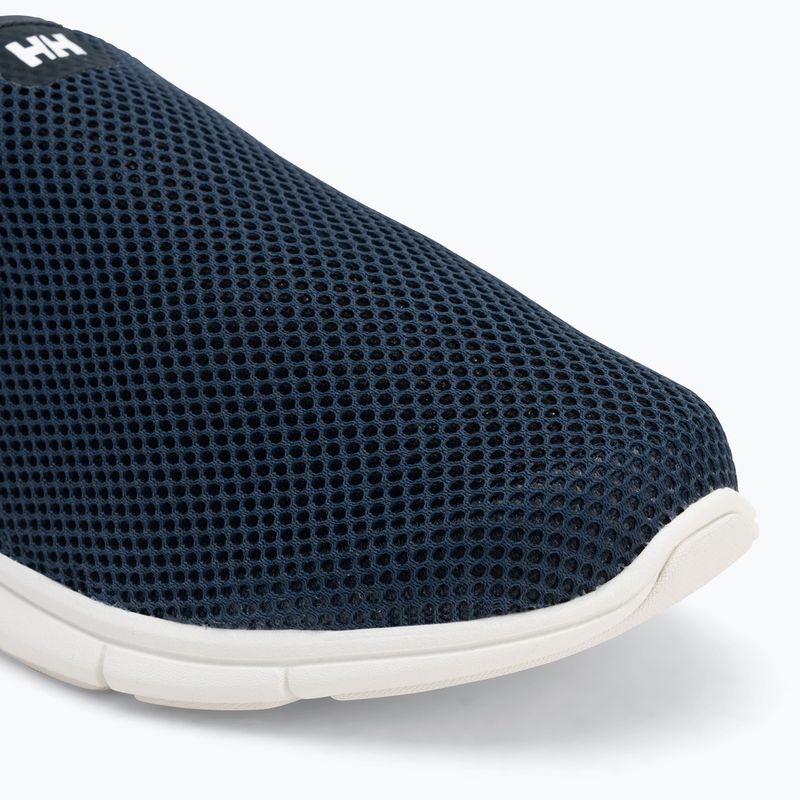 Helly Hansen men's nautical shoes Ahiga Slip-On navy / off white 7