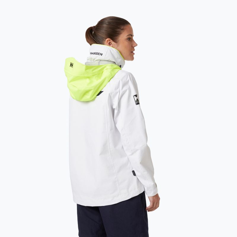 Women's sailing jacket Helly Hansen W Salt Navigator white 2