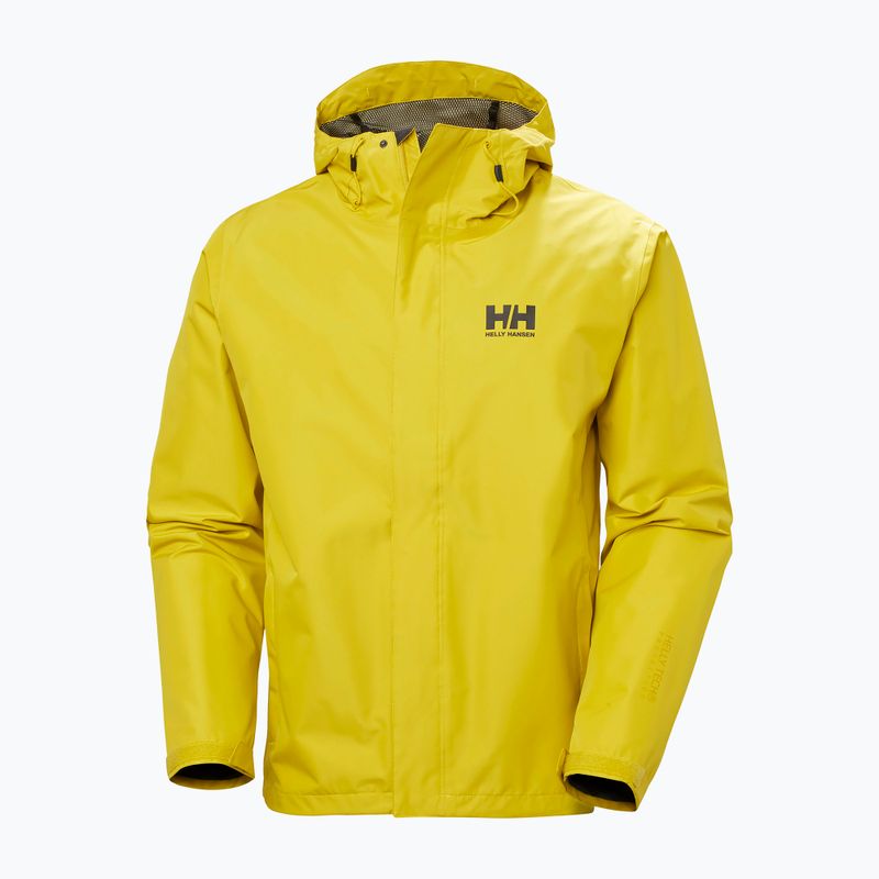 Helly Hansen Seven J men's rain jacket olive 62047_426 6