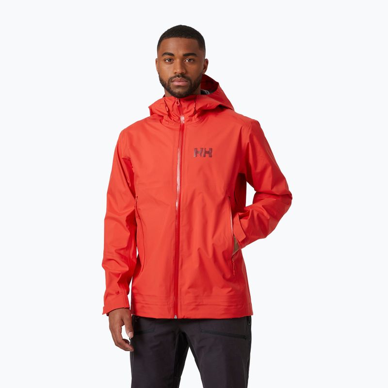 Helly Hansen men's hardshell jacket Verglas 3L Shell 2.0 red 62686_222