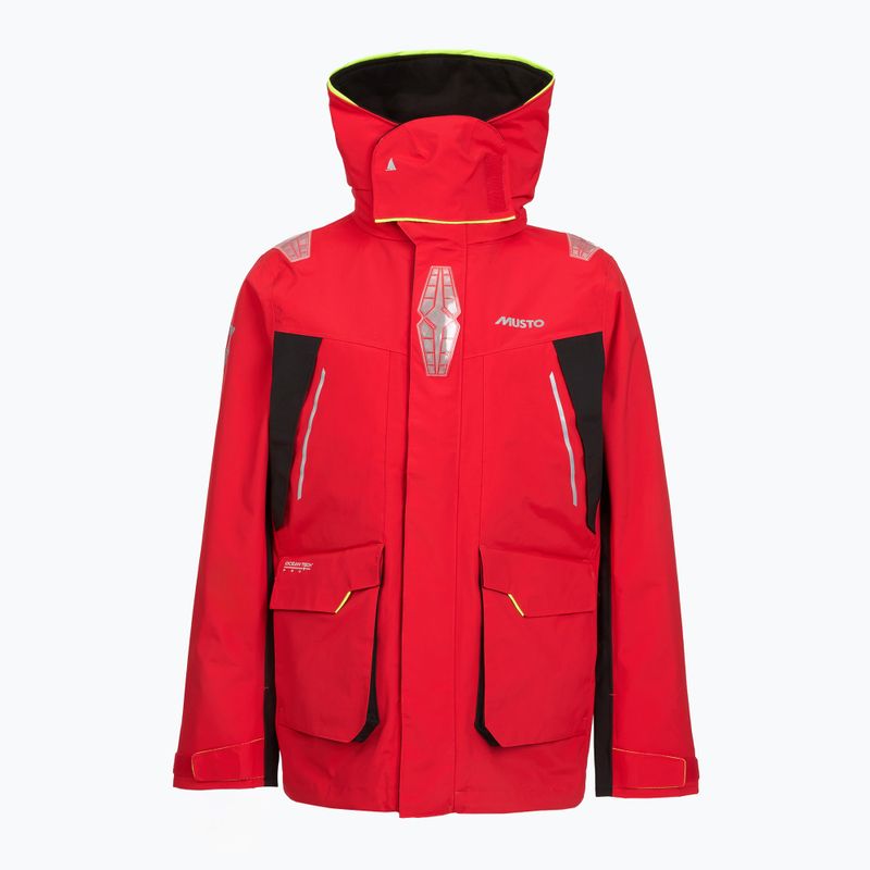 Musto BR2 Offshore 2.0 men's sailing jacket true red