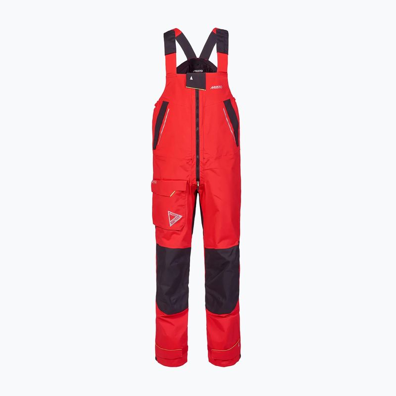 Men's Musto BR2 Offshore 2.0 sailing trousers true red